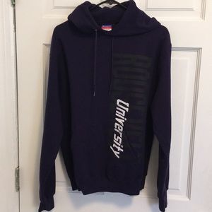 Champion Hoodie Purple Medium